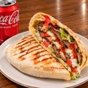 Our Famous Donair and a Pop Special