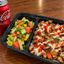 Regular Donair Rice Box (5 Toppings) + Pop