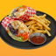 Crispy Chicken Wrap Meal + Pop