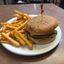 Cheese Burger And Fries