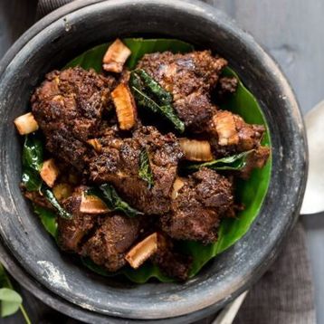 Goat Black Pepper Fry