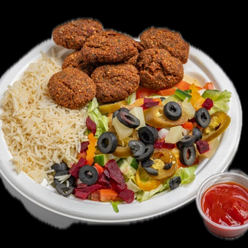 Falafel Donair Platter