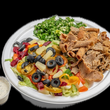 Lamb donair salad