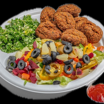 Falafel Donair Salad