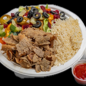 Lamb Donair Platter