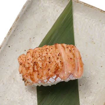 Salmon Belly Aburi Nigiri