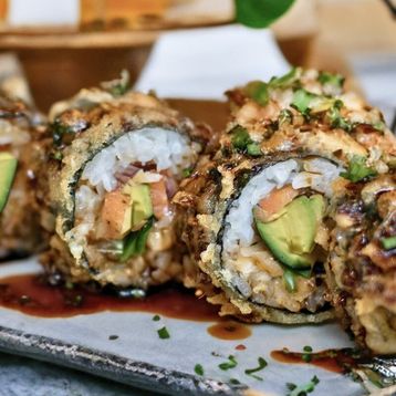 Fried Crispy Veggie Roll(*vegan)