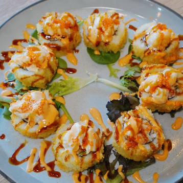 Fried Spicy Tuna Crunch Roll