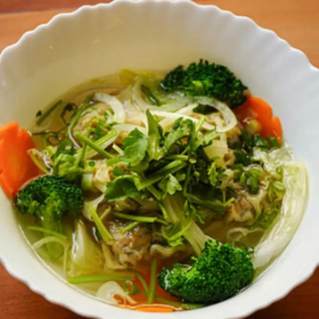 Wonton (Meat) Noodle Soup