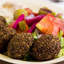 Freshly Made Falafels Rice Platter