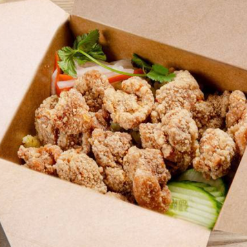 Popcorn Chicken & Rice
