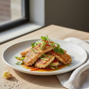 Halibut in supreme soy sauce