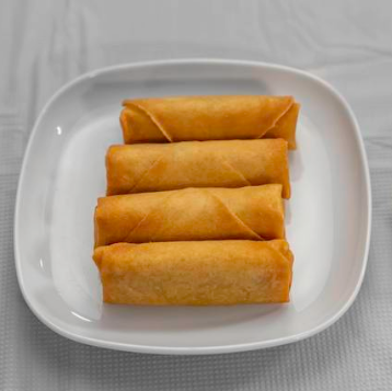 E01.Vegetable Spring Roll (Minimum Order 3 pieces)
