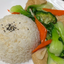 S3. Crispy Tofu with Mix Vegatables Over Rice 
