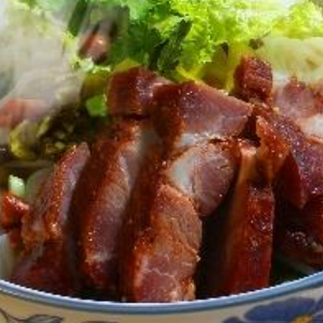 A4 Rice Noodle Soup w/ BBQ Pork