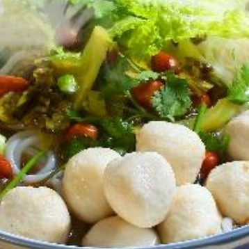 A6 Rice Noodle Soup w/ Fish Ball