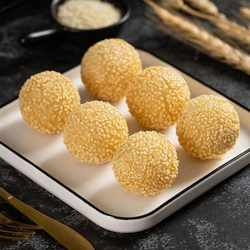 fried sesame balls (red bean)