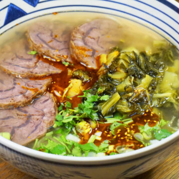 A3. Sauerkraut Beef Noodles Soup