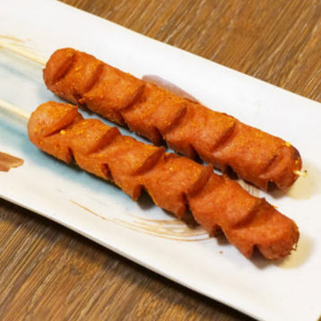  D3. Deep-Fried Sausage Skewers (2pcs)