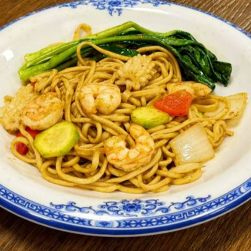 B5-2. Sha Cha Seafood Stir-Fried Noodles