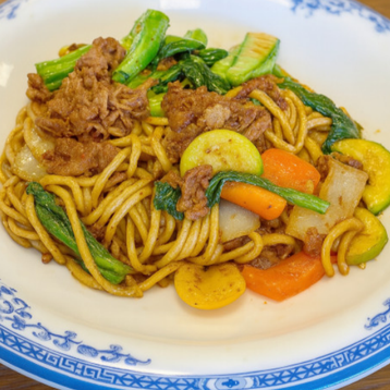 B5-4. Cumin Lamb Stir-Fried Noodles
