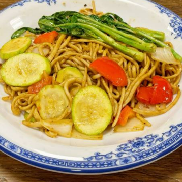 B5-1. Tomato Vegetable Stir-Fried Noodles