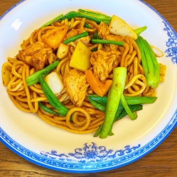 B5-5. Chicken Stir-Fried Noodles