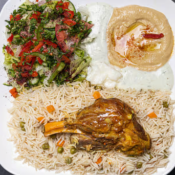Lamb Shank platter