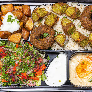 Falafel platter