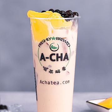 Half  Half Milk Tea With Boba