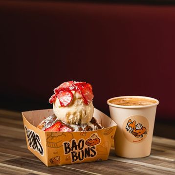 Strawberry Nutella Bao Bun