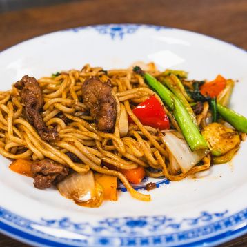 B5-3. Beef Stir-Fried Noodles