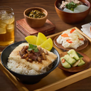 Signature Steamed Water Egg Braised Pork Rice Set