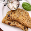 Aloo Paratha Plate
