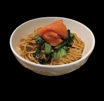 Salmon Scallion Noodle