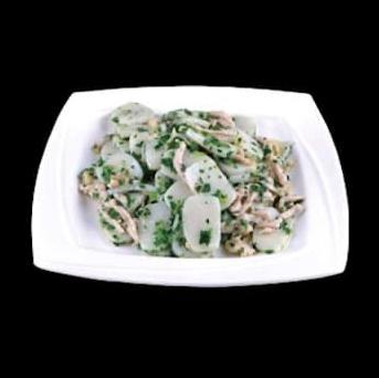 Glutinous Rice Cake with Jichoy /Shanghai Fried Rice Cake