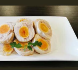 Chichen Roll W/Salty Egg Yolk