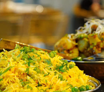 Peas Pulao Basmati Rice with Sweet Peas