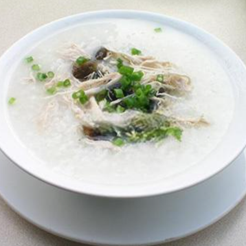  Congee w/Lean Pork &Century Egg