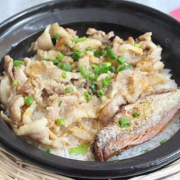 Salted Fish &Pork Belly with Rice