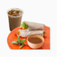 Salad Rolls & Drink