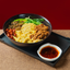 Chongqing noodles - pea and lamb mixed sauce topping
