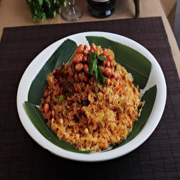 Fried Sticky Rice with Preserved Meat
