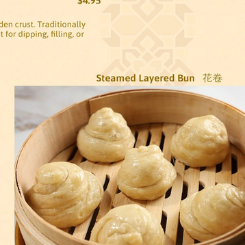 Steamed Layered Bun