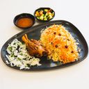 Lamb Shank with Kabuli Pulao