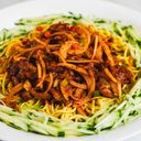 Big Plate Cold Noodles With Stirred Kebab