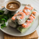 Jumbo Salad Rolls(shrimp/shrimp& pork sausage/chicken/beef /vegan lemongrass chicken/vegan tofu)