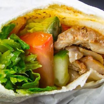 Chicken Donair Wrap