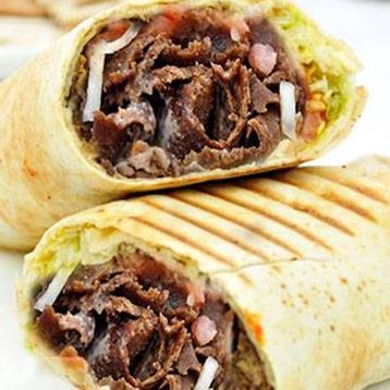 Beef Donair Wrap
