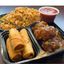 Veg Fried Rice Manchurian , Veg Spring Roll Como
